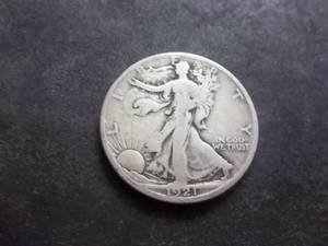 1921 S Walking Liberty Half Dollar