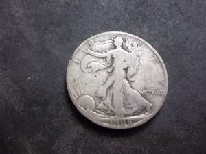 1928 S Walking Liberty Half Dollar