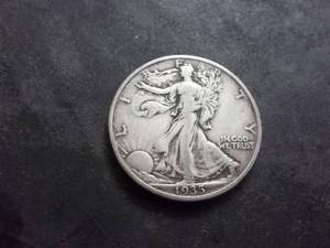 1935 Walking Liberty Half Dollar