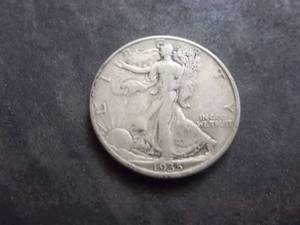 1935 D Walking Liberty Half Dollar