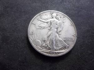 1935 S Walking Liberty Half Dollar