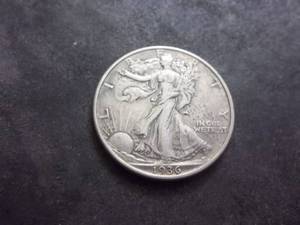 1936 Walking Liberty Half Dollar
