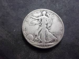 1936 D Walking Liberty Half Dollar