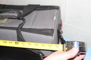 lot 24 image: Pearstone Digital Video Camera  Camcorder Bag with Shoulder Strap & Inserts - Approximately 18 Long