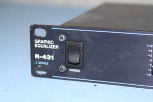 lot 97 image: DOD Rack Mountable R-431 31-Band Pro Audio Graphic Equalizer EQ