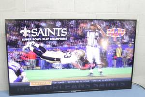 lot 106 image: Sharp 50 Flass FHD 1080p Aquos Full HD LED Television  TV  Display  Monitor - Model LC-50N3100U