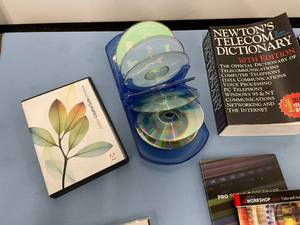 lot 118 image: Lot of Miscellaneous Video Editing Software & Manuals - Adobe & More