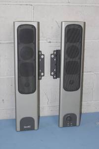 lot 126 image: Smart SBA-L  USB Audio System - Pair of Stereo Amplified Powered Speakers