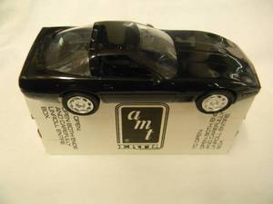 NEW IN BOX - AMTERTL 125 Scale 1992 CHEVROLET CORVETTE ZR-1 (BLACK) Promo Car Model - GREAT PIECE - SEE PICTURES