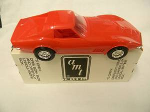 NEW IN BOX - AMTERTL 125 Scale 1970 CHEVROLET CORVETTE LT-1 (MONZA RED) Promo Car Model - GREAT PIECE - SEE PICTURES