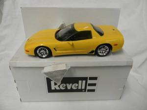 NEW IN BOX - AMTERTL 125 Scale 2001 CHEVROLET CORVETTE Z06 (YELLOW) Promo Car Model - GREAT PIECE - SEE PICTURES