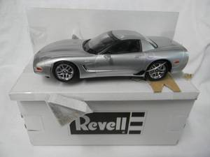 NEW IN BOX - AMTERTL 125 Scale 2002 CHEVROLET CORVETTE Z06 (GALAXY SILVER) Promo Car Model - GREAT PIECE - SEE PICTURES