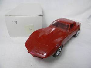 NEW IN BOX - AMTERTL 125 Scale 1979 CHEVROLET CORVETTE (RED) Promo Car Model - GREAT PIECE - SEE PICTURES