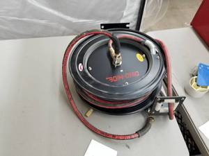 lot 320B image: Dino-Hide Air Hose Reel, Air Hose