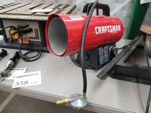 lot 358 image: Craftsman CMXEHA060FAV Propane Gas Jet Heater