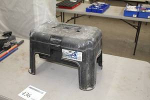 lot 436 image: Dura Bull Plastic Tool Box Step Up