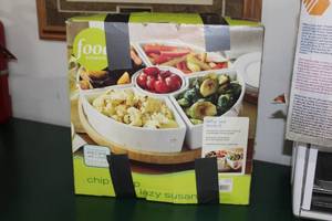 lot 477 image: Food Network Lazy Susan (in original box)