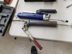 lot 528 image: Lot of (3) Grease Guns