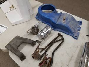 lot 535 image: Motorcycle Parts - Brackets, Braces, Covers