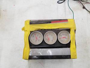 lot 581 image: Equus Performance Auto Gauge 3-Gauge Set (in original box)