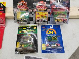 lot 616 image: Lot of (5) Racing Champions NASCAR Stock Car 164 Scale Die-Cast Metal Replica Adult Collectible (In Original Packaging)