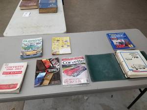 lot 583 image: Lot of (7) Corvette Books and Magazines