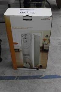 lot 640 image: Warm Fusion Oil Filled Space Heater (New In Box)