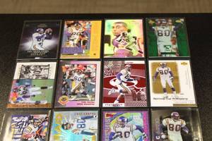 lot 18 image: Cris Carter Minnesota Vikings Football Card Lot  16 Different Cards
