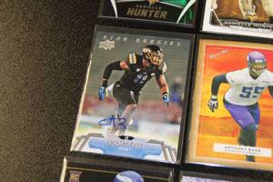 lot 23 image: Anthony Barr & Danielle Hunter Rookie Card Lot  15 Different Rookie Cards