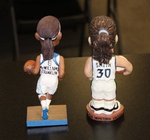 lot 47 image: Minnesota Lynx Katie Smith & Taj McWilliams Franklin Bobblehead Collection