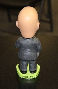 lot 51 image: 2002 Minnesota Governor Jesse Ventura Green Base Bobblehead