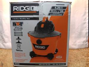 RIDGID 9 GAL WETDRY VAC (SKU 296)
