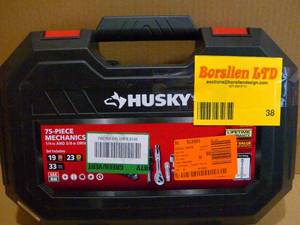 HUSKY 75PC MECHANICS SET 14,38 (SKU 89)