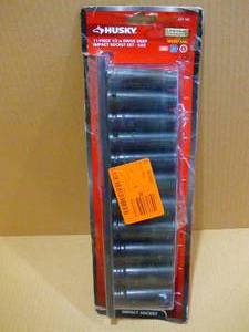 HUSKY 11PC 12 DRV SAE DEEP IMP SET (SKU 769)