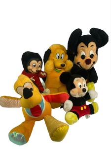 Disney Plush Dolls Lot