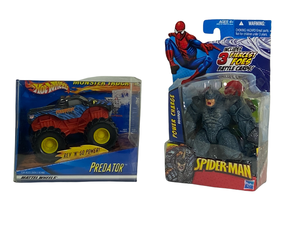 New Hot Wheels and Spiderman Toys