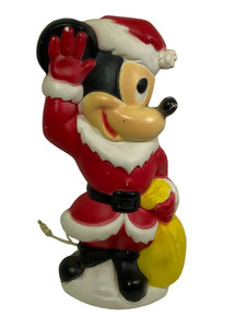 Disney Mickey Mouse Santa Blow Mold