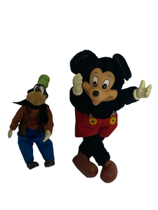 Goofy and Mickey Mouse Dolls