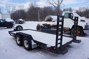 2000 Felling Tandem 16 Tandem Axle Equipment Trailer