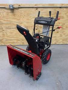 POWERSMART 24 in. 2-Stage Electric Start Gas Snow Blower with LED Light