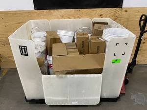 Gaylord Filled with Misc. Items From Ace Hardware