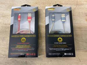 TREND LOGIC Lot of 2- Micro Cables
