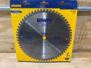IRWIN IRW 10-IN 60T CLS SAW BLD