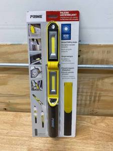 PRIME LEDFHH01 PRIME 600-Lumen LED Folding Worklight
