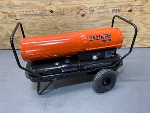 HEATFAST 215,000 BTU Forced Air Kerosene Space Heater with Thermostat Temperature Control