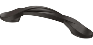 LIBERTY Essentials Twisted Arch 3 in. (76mm) Center-to-Center Dark Oil Rubbed Bronze Drawer Pull (25-Pack)