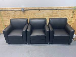 Lot of 3 LoungeDenOfficeHome Theater Chairs