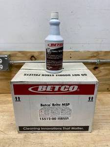 BETCO Case of Brite MSP Cleaner (12 bottles (32oz each)