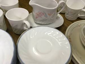lot 39 image: Corell Dishes, 46 pieces