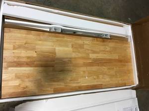 Husky 62 in. Adjustable Height Work Bench Table not used